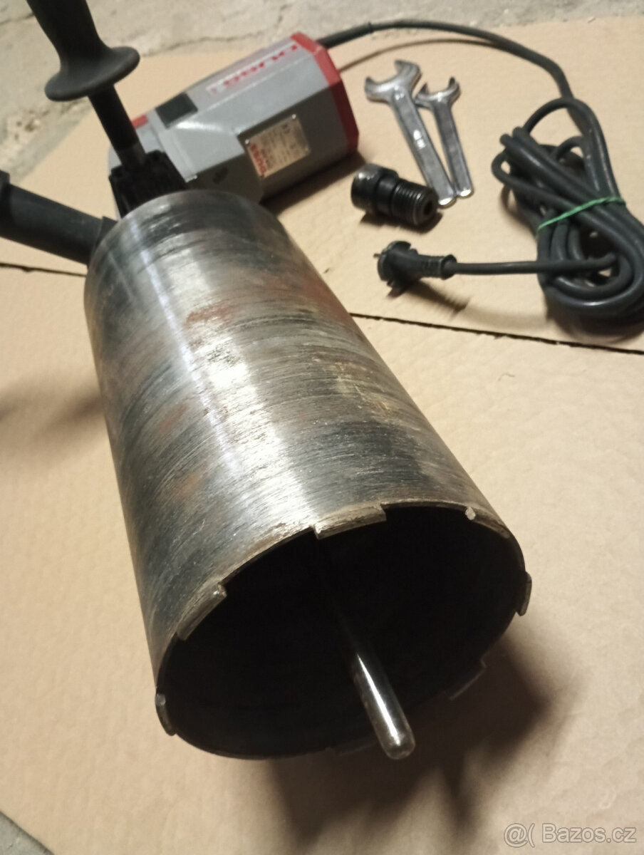 Jádrová vrtačka DUSS DIA 200 pro kamnářství, kominictví - 8