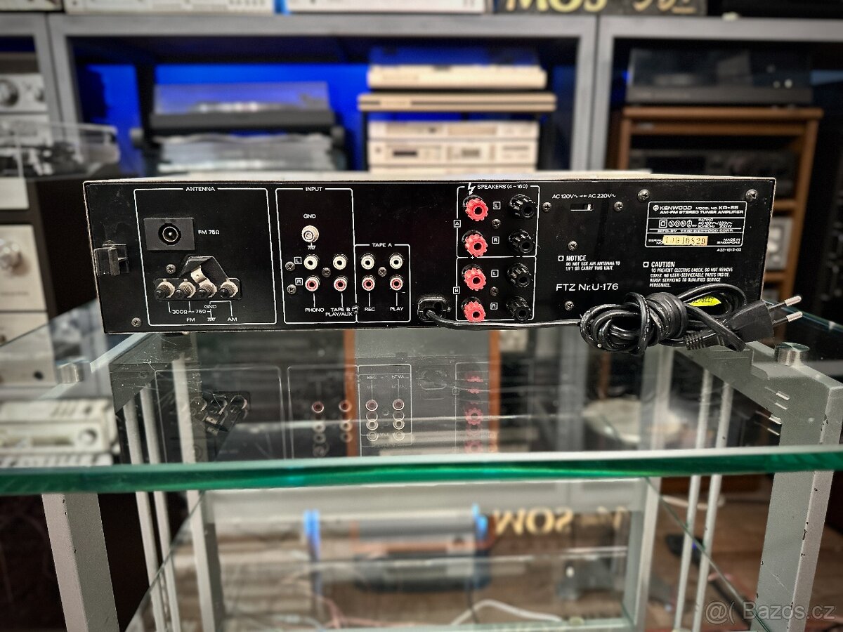 KENWOOD KR-55 (r.1981) po celkovém servisu - 8