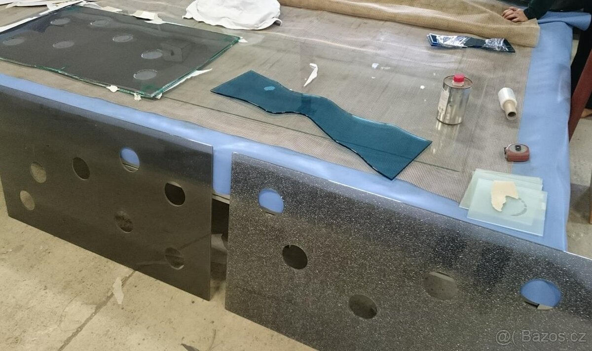 4-osé CNC centrum na opracování skla CMS Brembana JR1.4 - 8