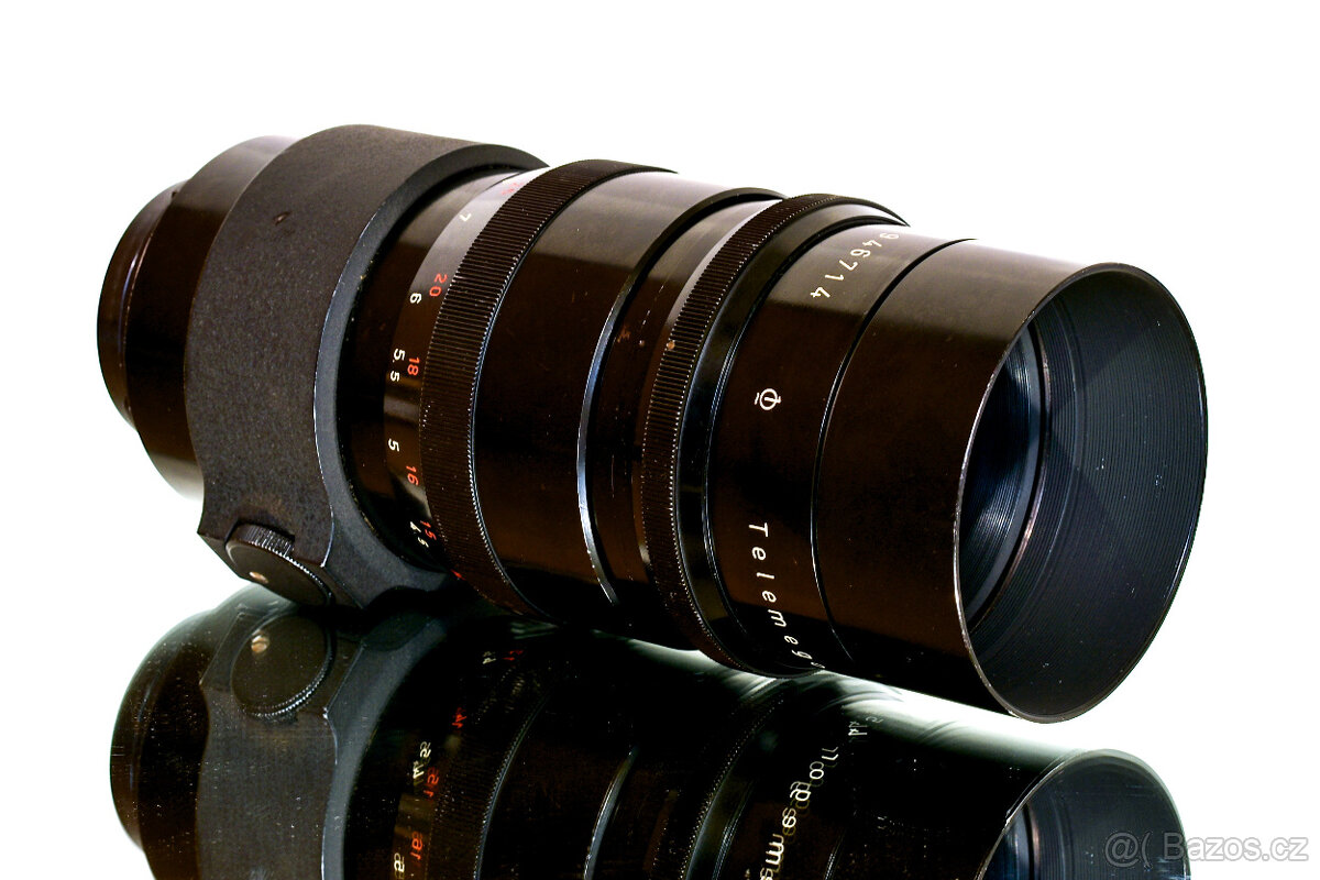 Meyer Telemegor 4,5/300 puncovaný pro Pentacon SIX - 8