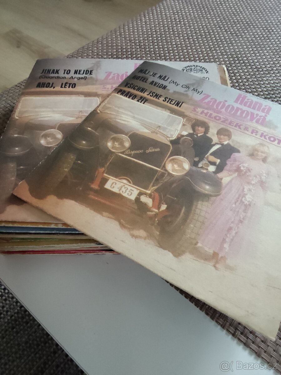 Gramo vinyl SP desky - 8