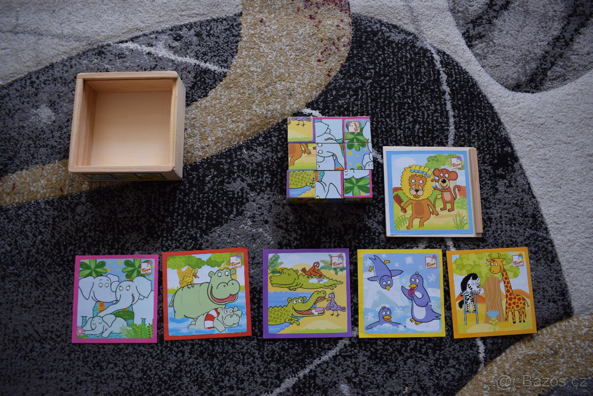Set hraček a puzzle - 8