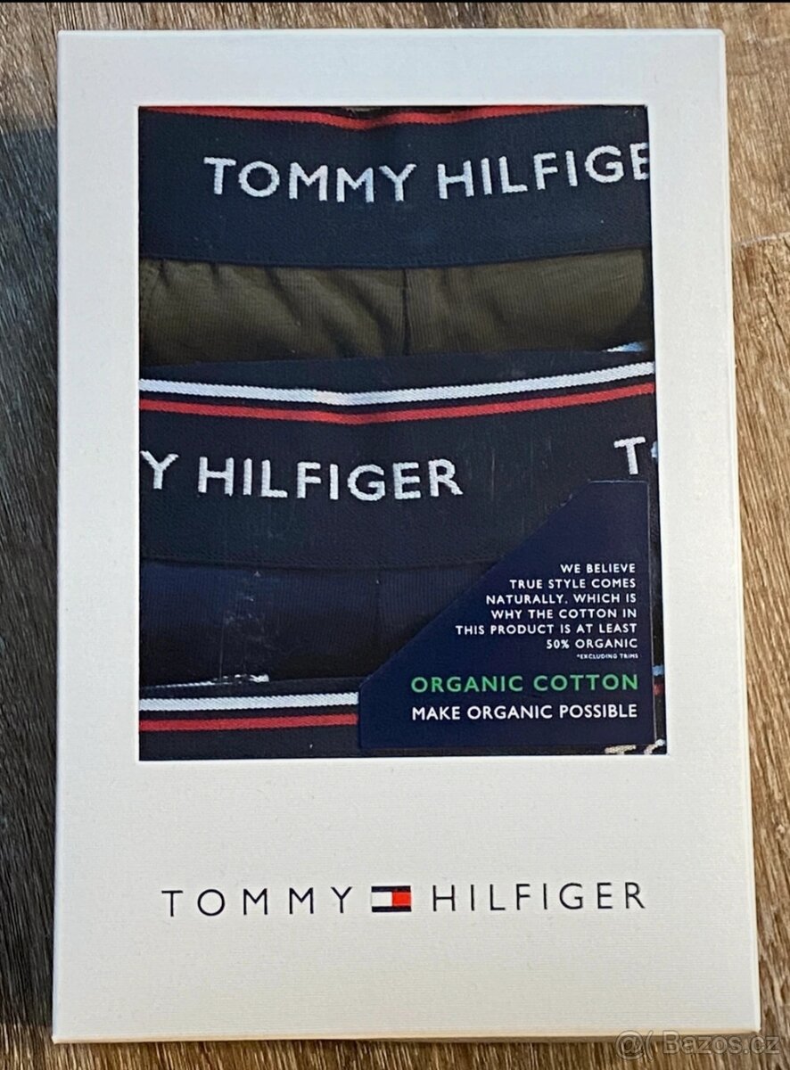 TOMMY HILFIGER 3x pánské boxerky vel.XL - 8