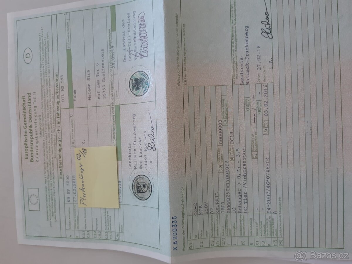 Vlek na přepravu koní - 8