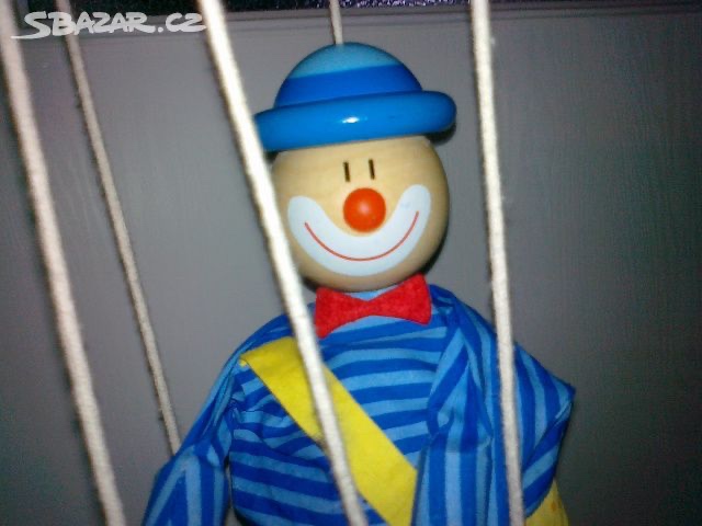 dřevěný pejsek , kacer, klaun, krokodyl plysovy - 8