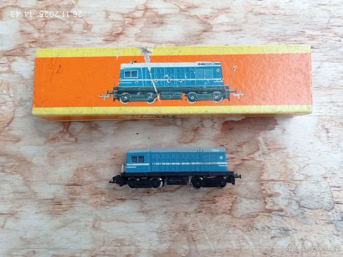 mašinky pro vláčky TT - 8