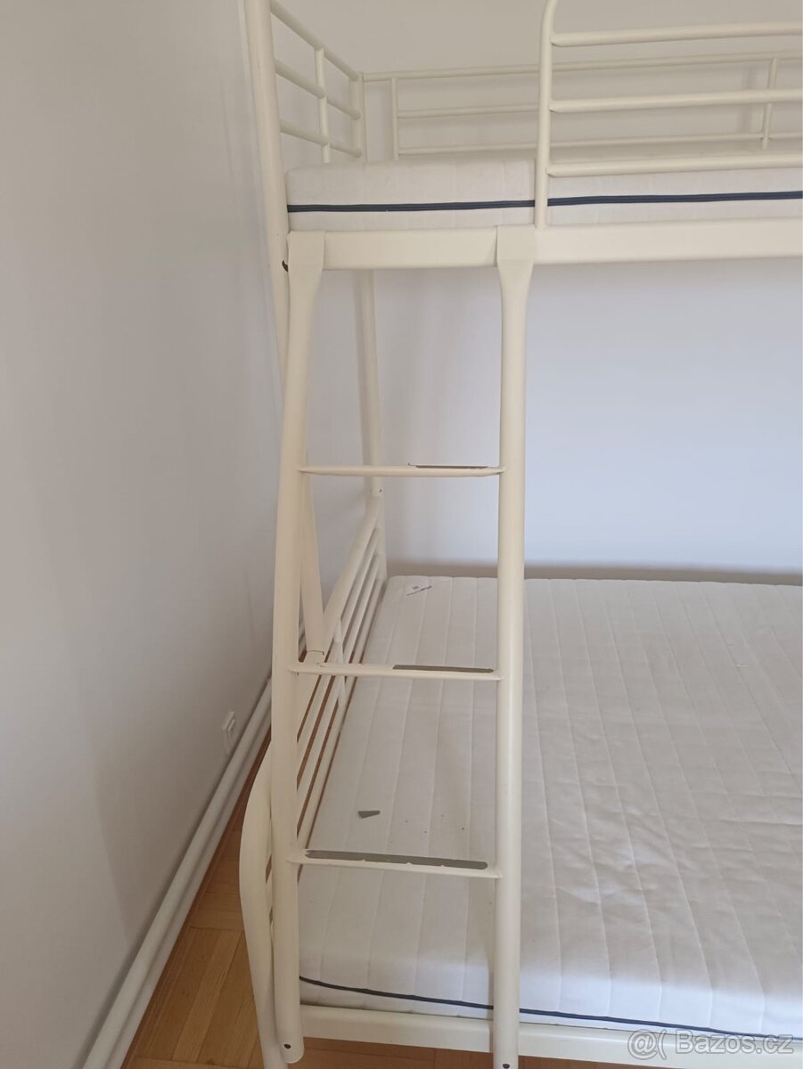 Dvoupatrová postel IKEA - 8