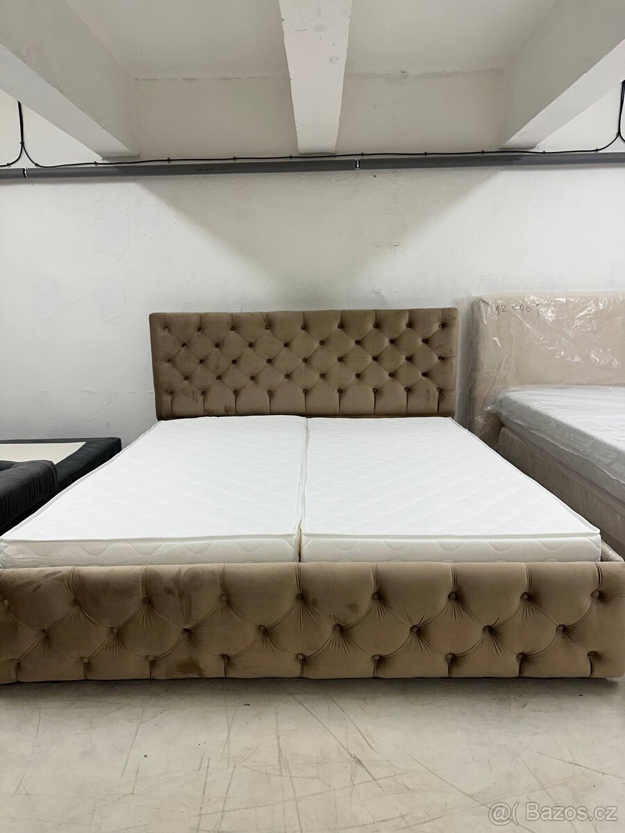 Čalouněná manželská postel 180×200 – NOVÁ - 8