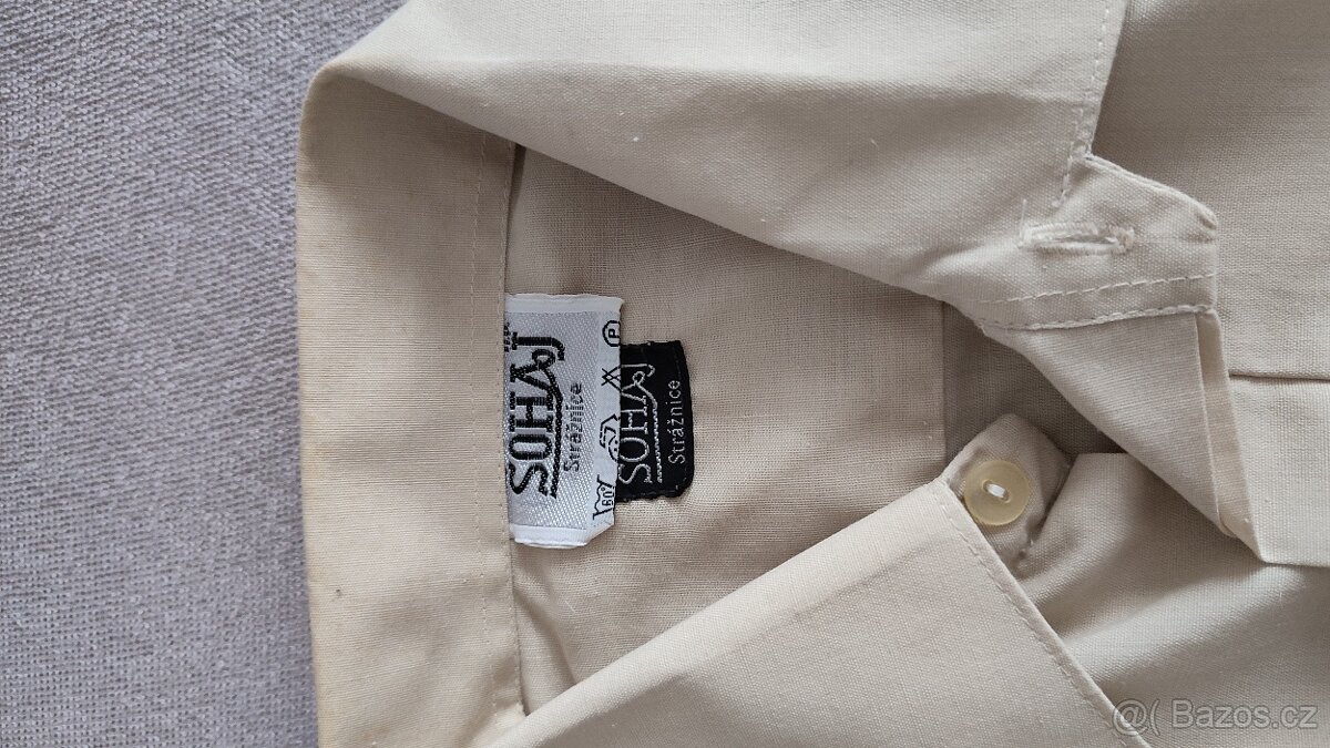 Pánské společenské/smuteční košile - 8