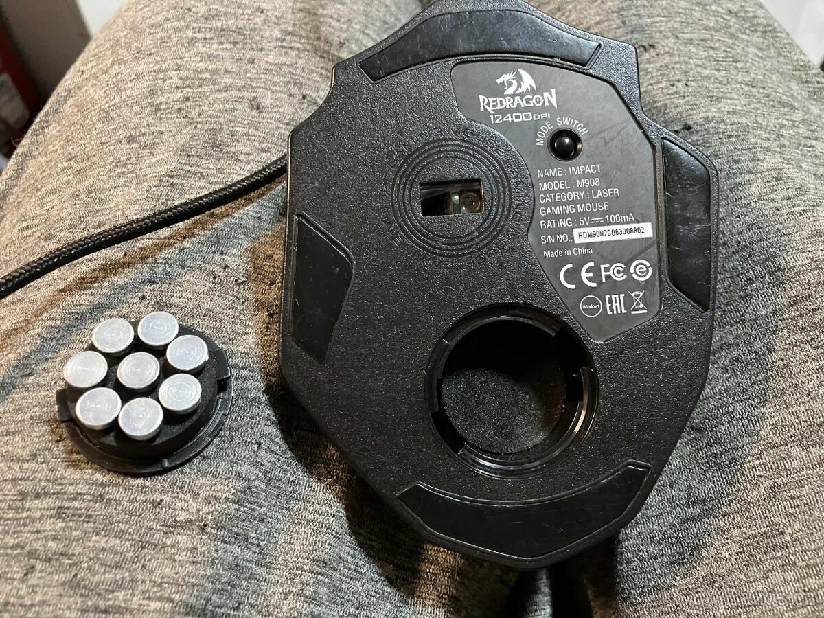 Bezdrátová herní klávesnice Redragon K530W RGB a myš - 8