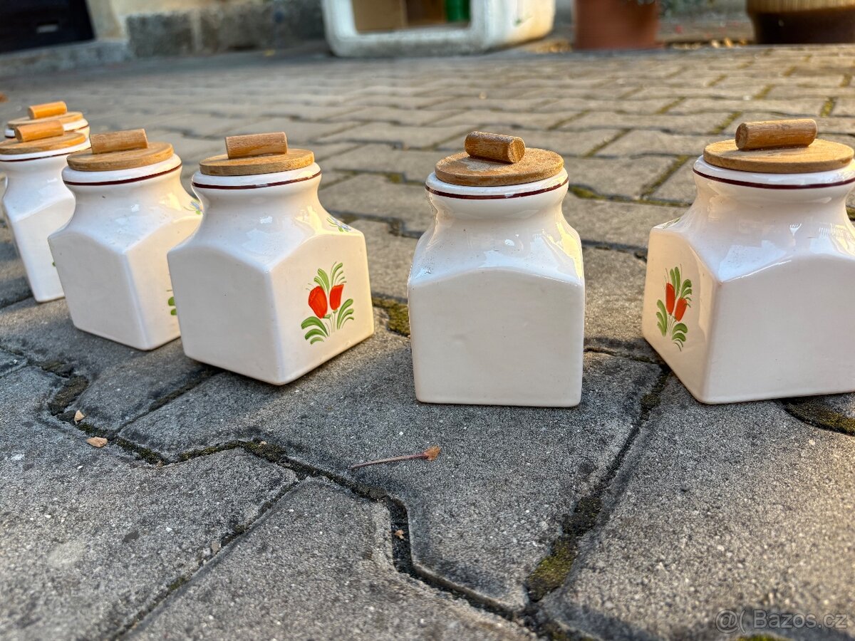 Keramická sada kořenek (6ks) - 8