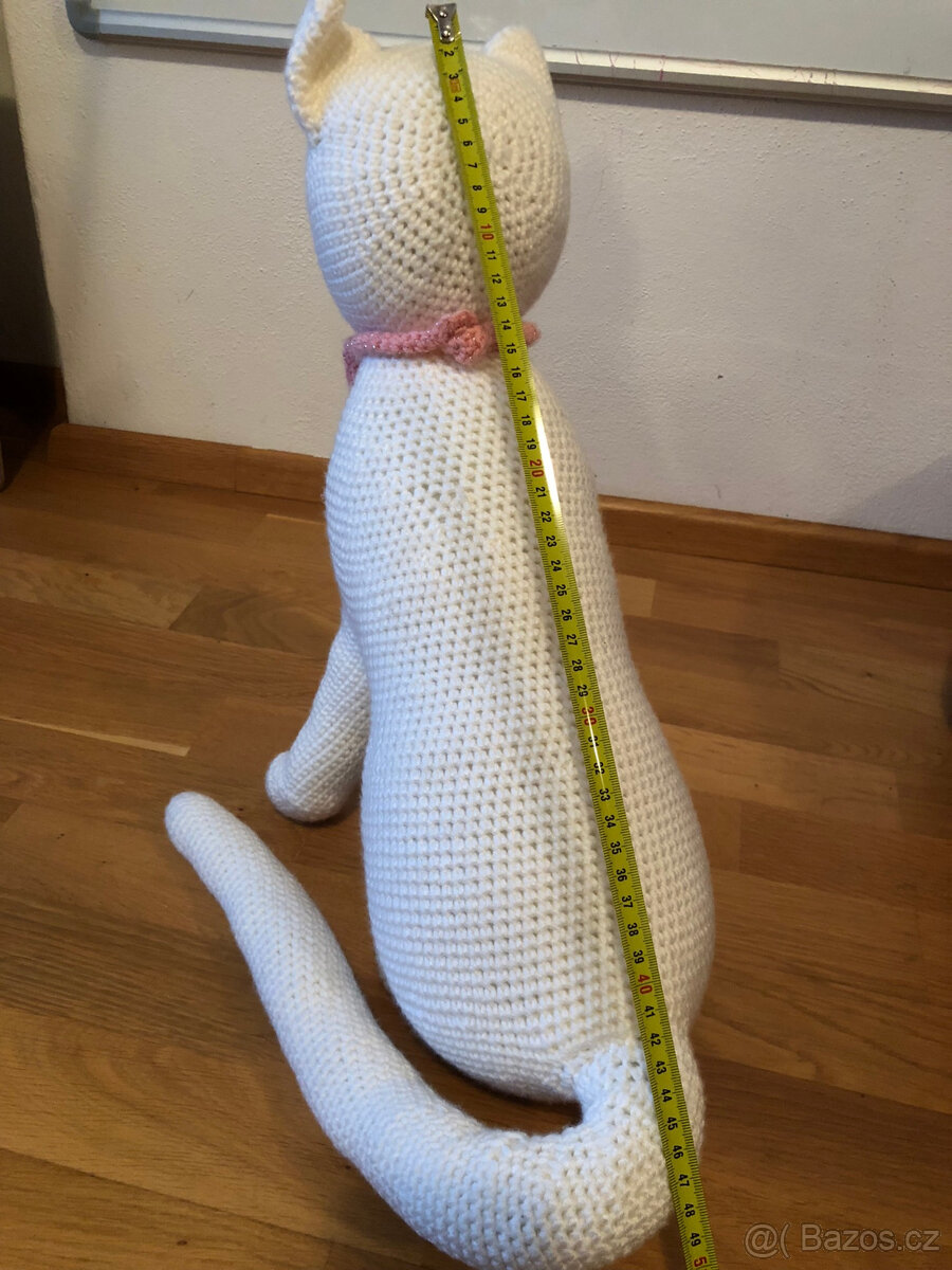 Háčkovaná maxi kočka - 8