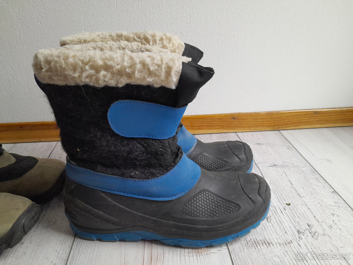 Zímní boty a holinky vel. 37-39 - 8