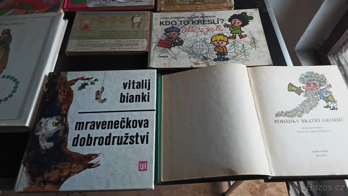 Stare knihy pohádky . - 8
