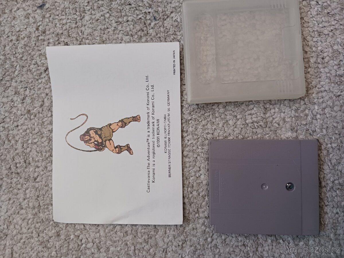 Hry Nintendo game boy Castlevania Turtles - 8