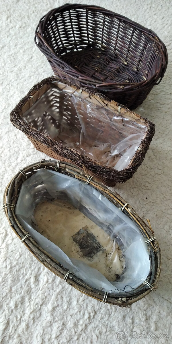 Retro zavařovací sklenice,dekorace,malované talíře; věneček - 8