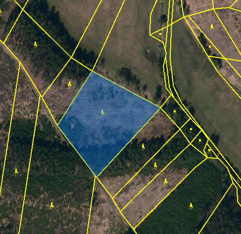 Prodej lesu 30 Kč/ m², Urbanov okr. Jihlava - 8