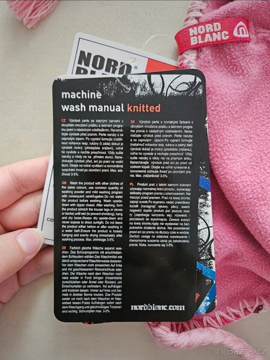 Růžová zimní sada Nordblanc 🎀 - 8