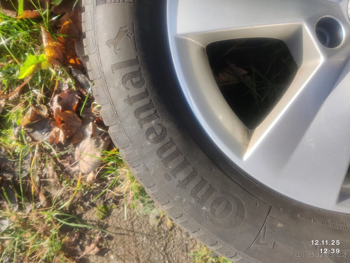 Alu kola 5x112 R16 pneu 215/60/R16 - 8