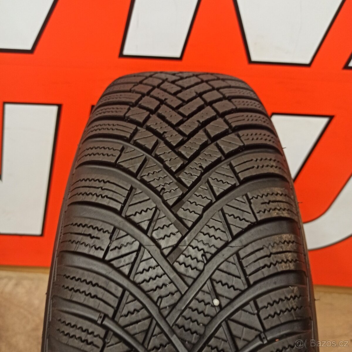 ALU kola Ronal 5x112, zimní pneu 7mm, 195/65 R15 - 8