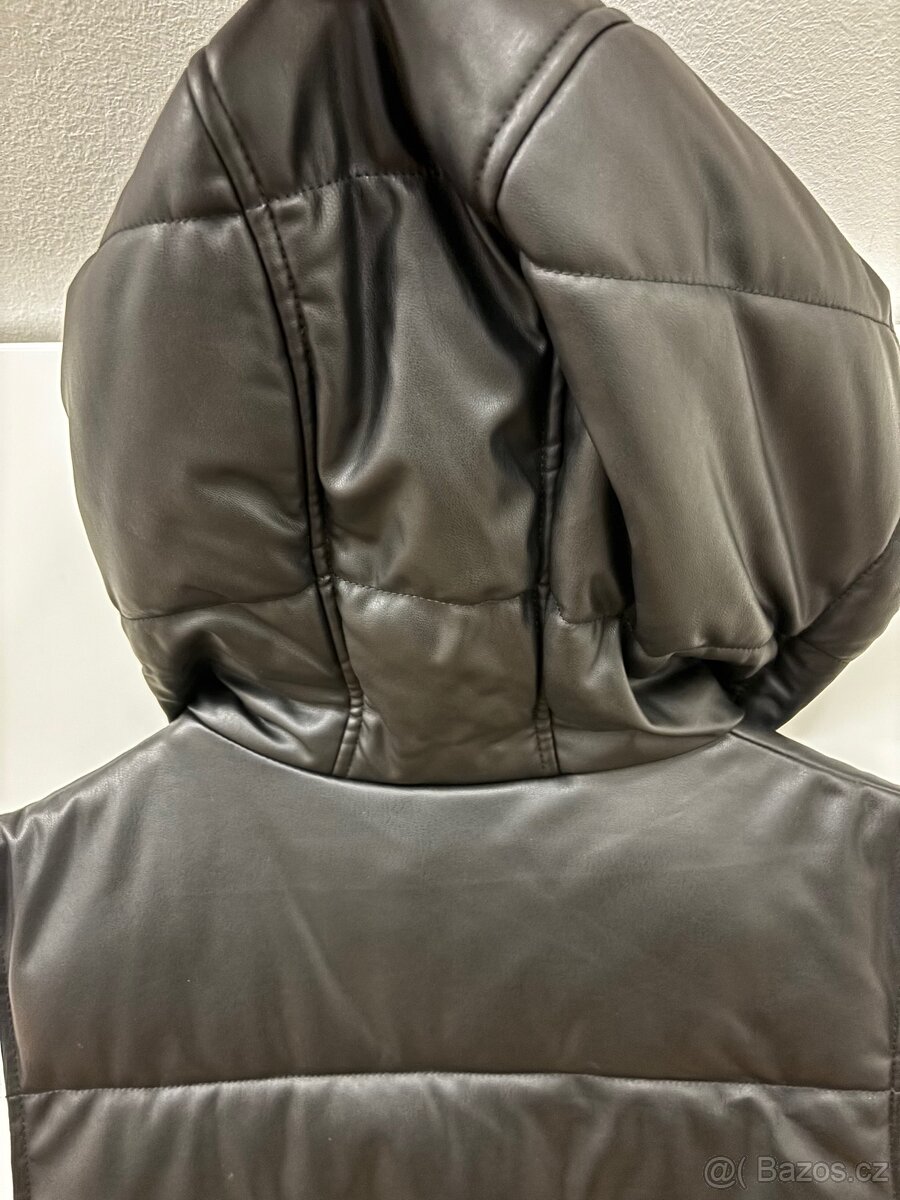 Dámská dlouhá zimní vesta, vel. M, Zara - 8