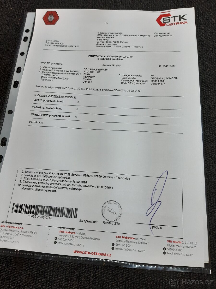 Prodej Renault Thalia 1.2 - 8