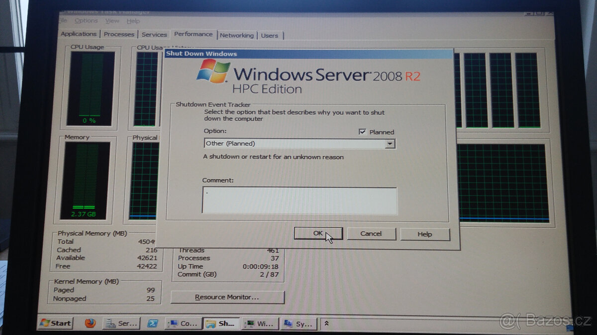 Intel server platform SR4850HW4/M, SCSI (SCA hotswap) disky - 8