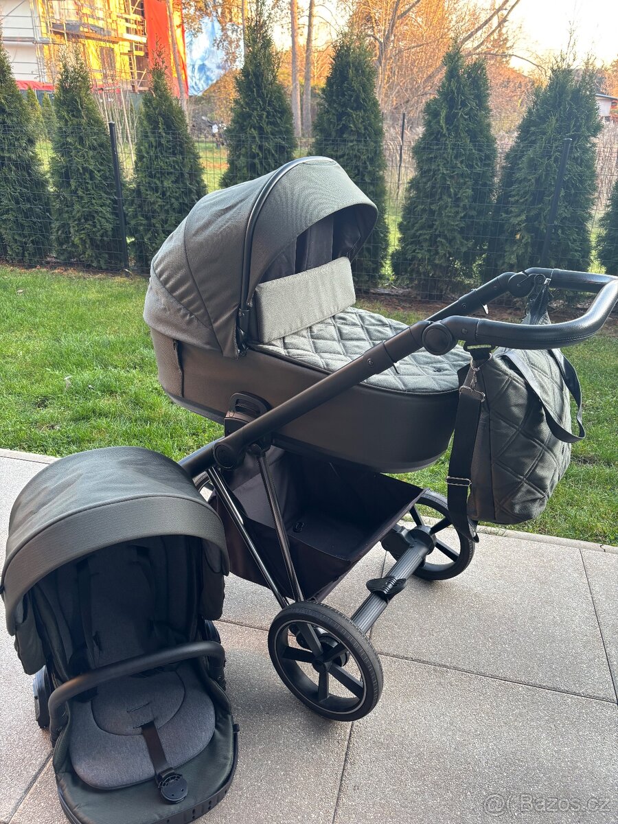 Kočárek Roan Ivi - Forest green - 8