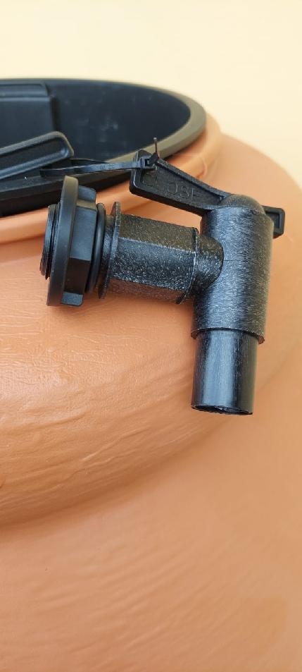 Plastový sud na dešťovou vodu Aquacan Baby, 210l - 8