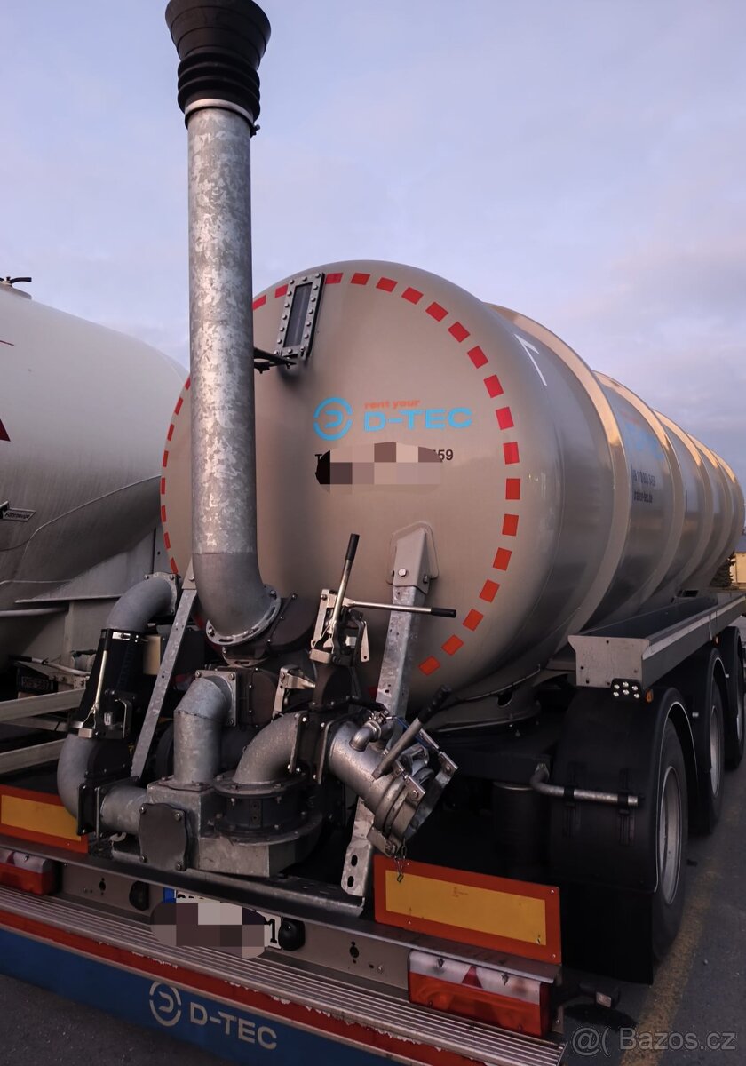 Cisterna návěs na kejdu digestát D-tec - 8