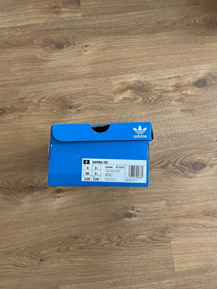 Adidas Samba Crystal White Green velikost 36 - 8