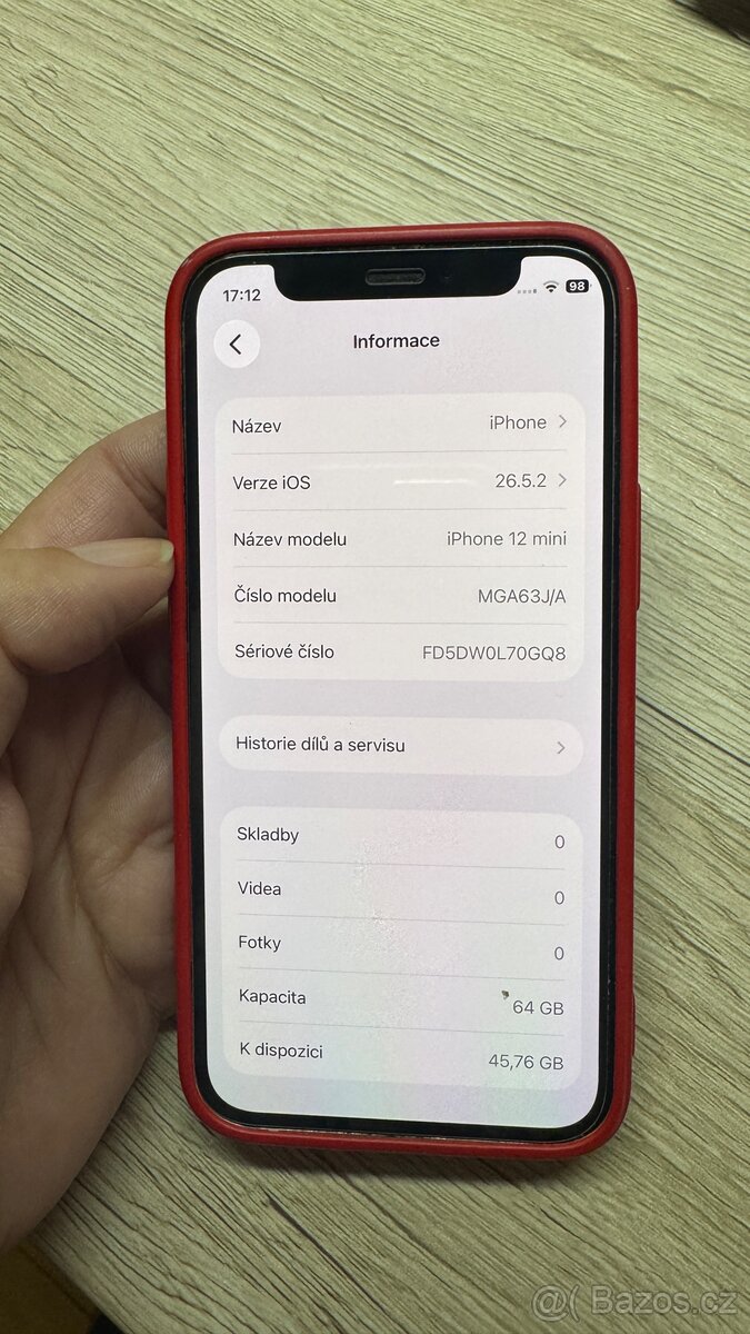 IPhone 12mini 64GB bily, top stav - 8