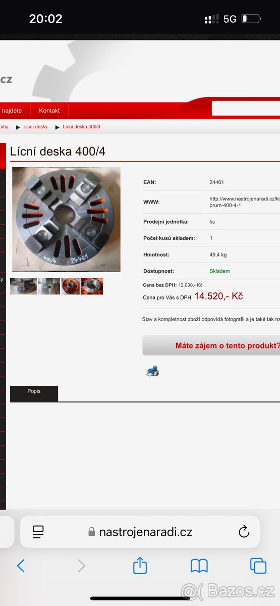 Soustruh Tudor 40 nebo Soustruh SN400 .. - 8