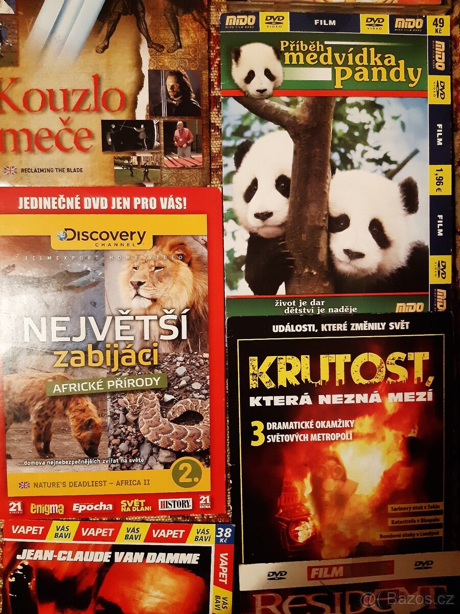 DVD filmy, CD hudba 27 ks originály - 8