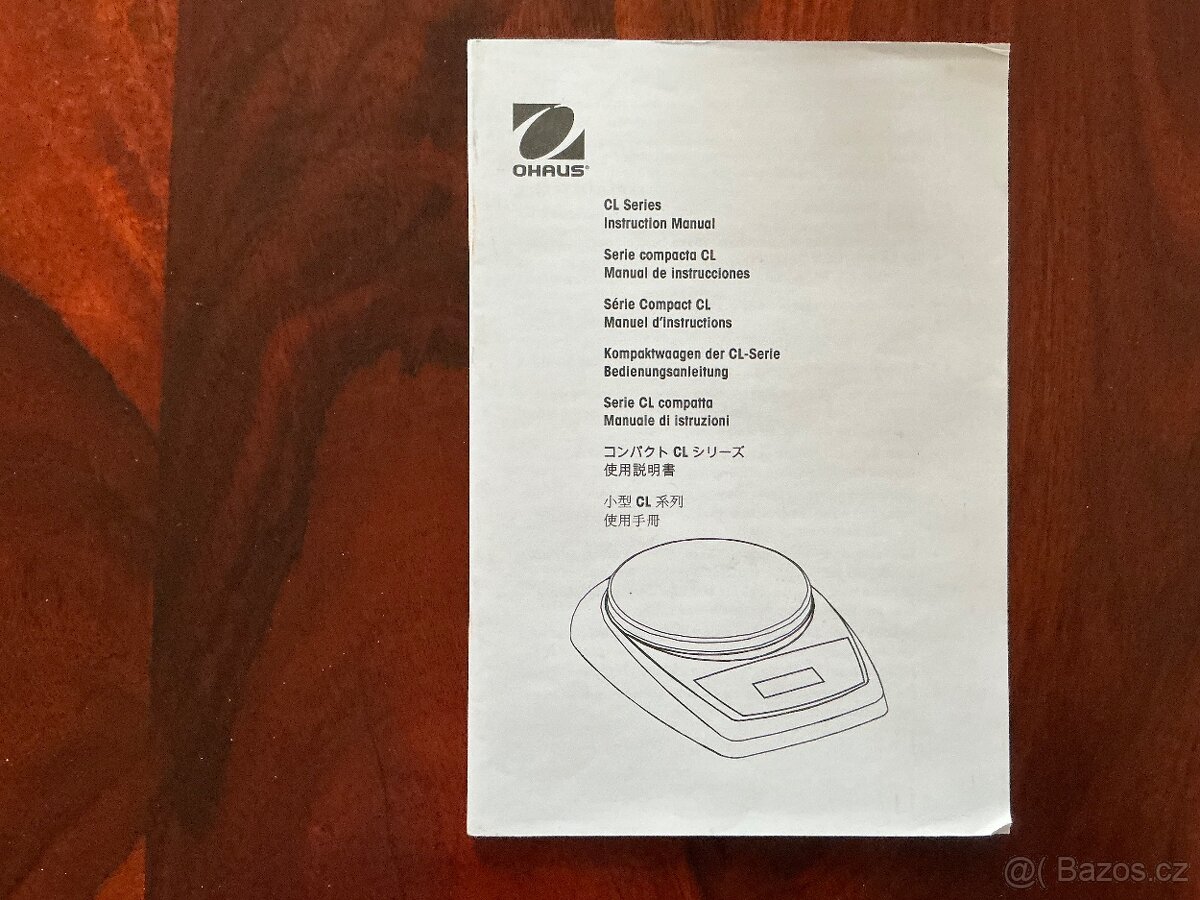 Digitální přesná váha OHAUS CL501 - 8