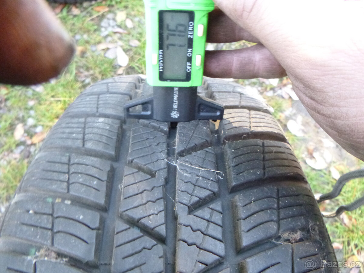 4x disk (5x100) zimní pneu barum 185/65 r15 - 8