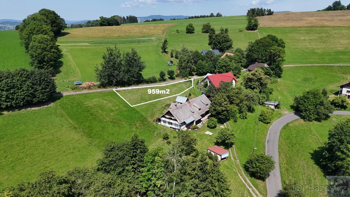 Stavební pozemek Jestřabí v Krkonoších 959 m2 - 8