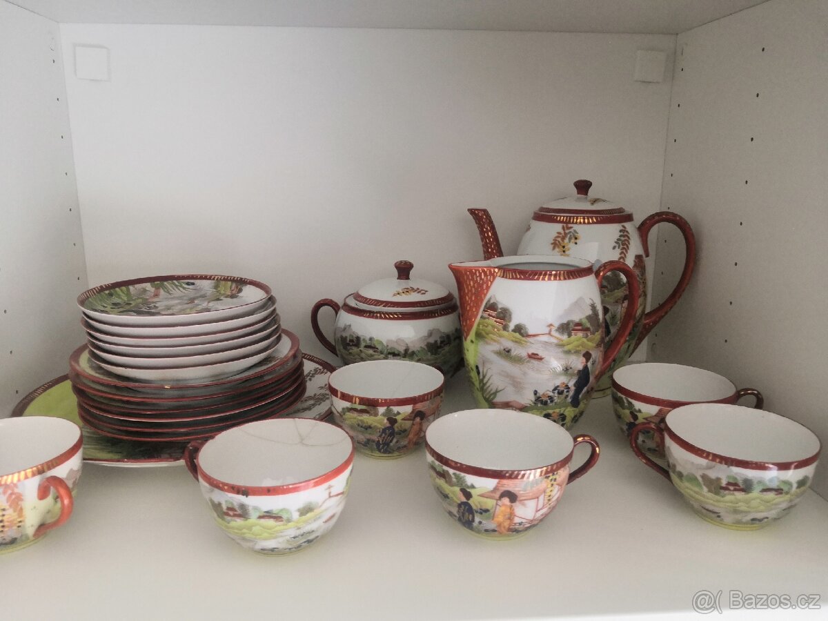 Starý Čínský porcelánový servis. - 8