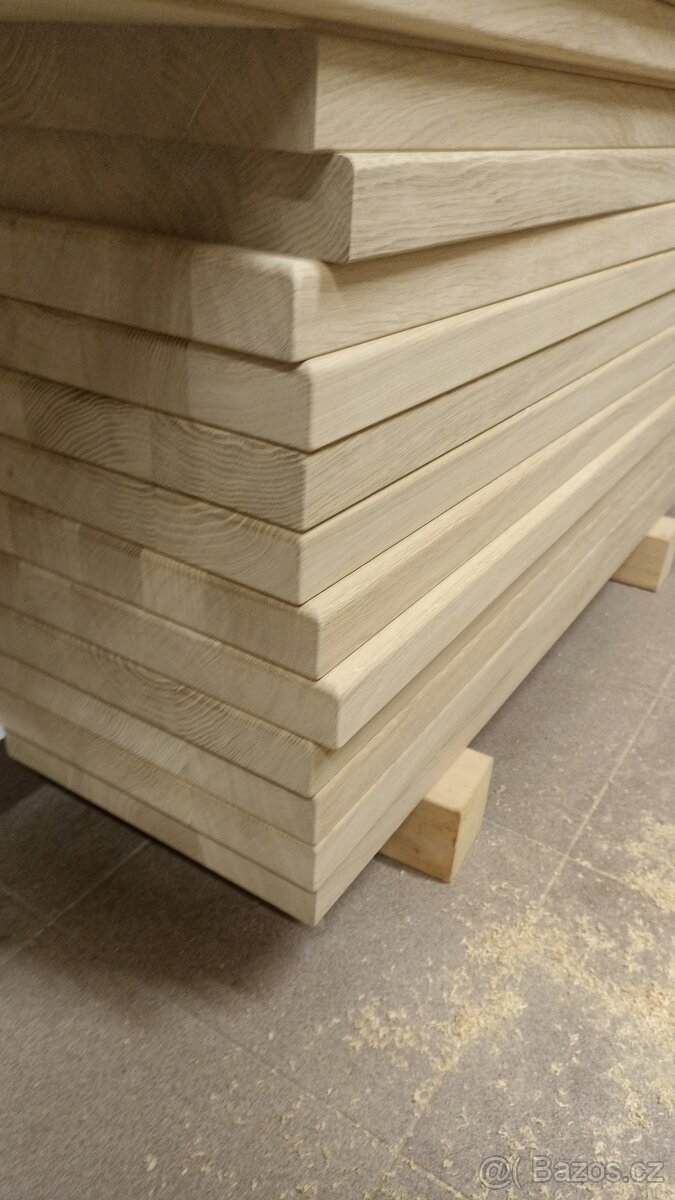 Dubové, jasanové schodnice nášlapy - 8
