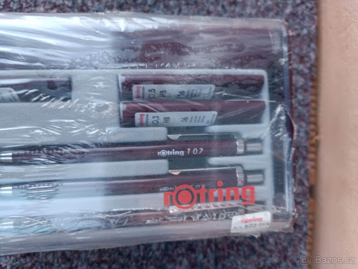 Rotring technická pera nová sada - 8
