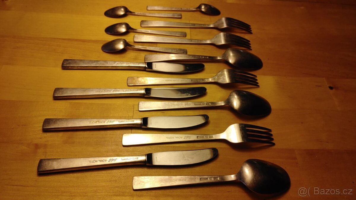 RARE SET STŘÍBR.PŘÍBORŮ, SAS NORSKO - 8