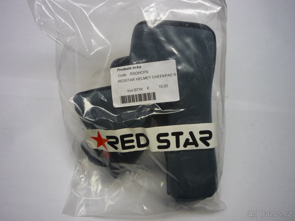 Vnitřní polstrování do motokrosové přilby RED STAR - 8