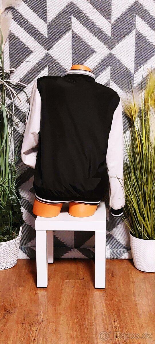 FRAJERSKÁ PŘECHODOVÁ BOMBER BUNDA - NEW LOOK - vel. 170 - 8