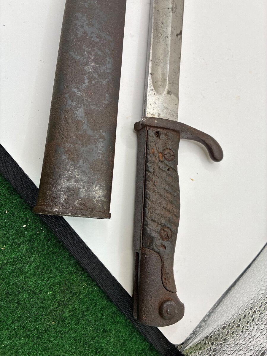 Bajonet / bodák Mauser ´´reznik´´ M98/05, 1. - 8
