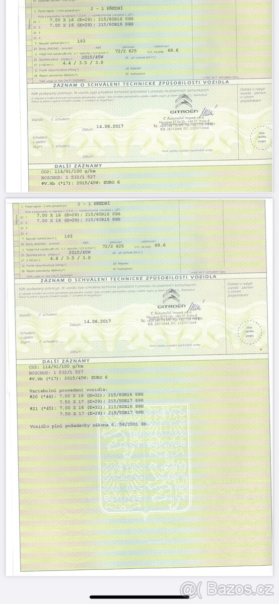 CITROEN DS4 1.6/ 88kW 2017 EURO 6 - 8