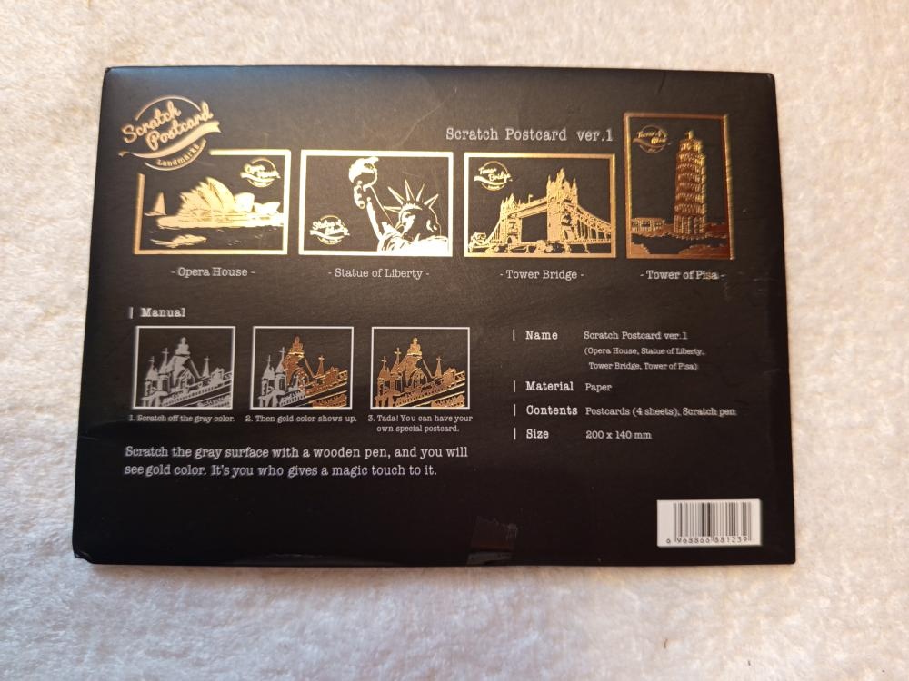 Vyškrabávací sada - 8