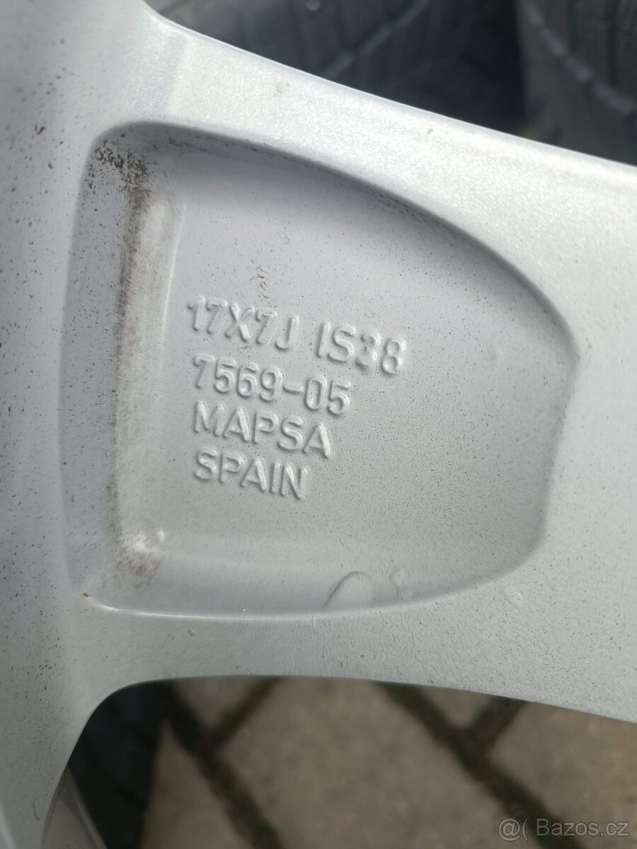 476. Originál zimní ALU sada Opel Mokka R17 TPMS - 8