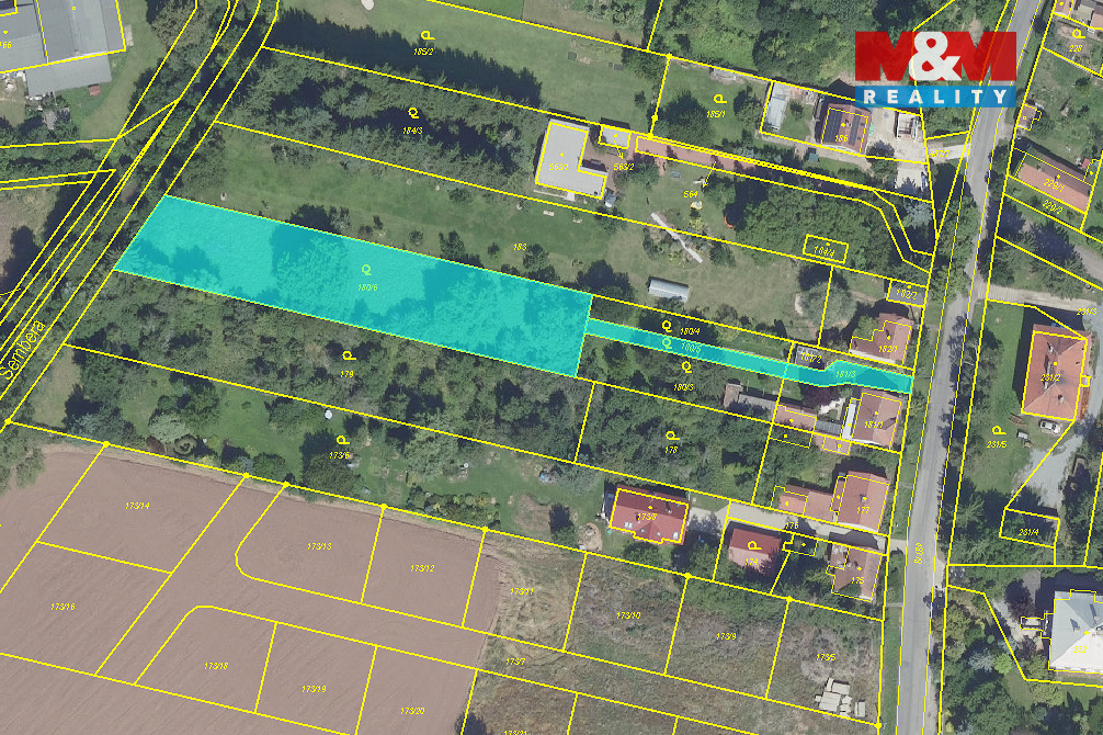 Prodej pozemku k bydlení, 2021 m², Klučov u Českého Brodu - 8