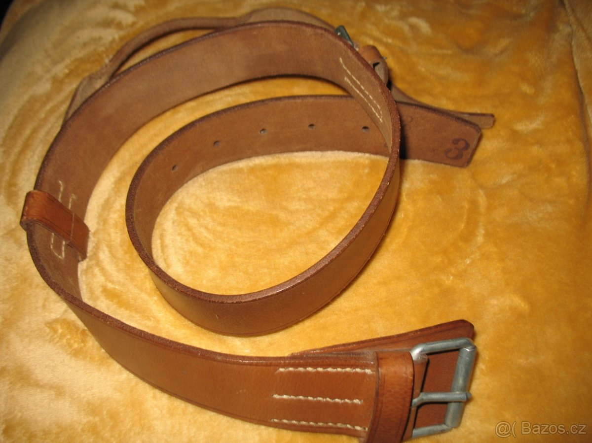 Vojenský opasek, armáda, military, jízdní, R.U. ČSR - 8
