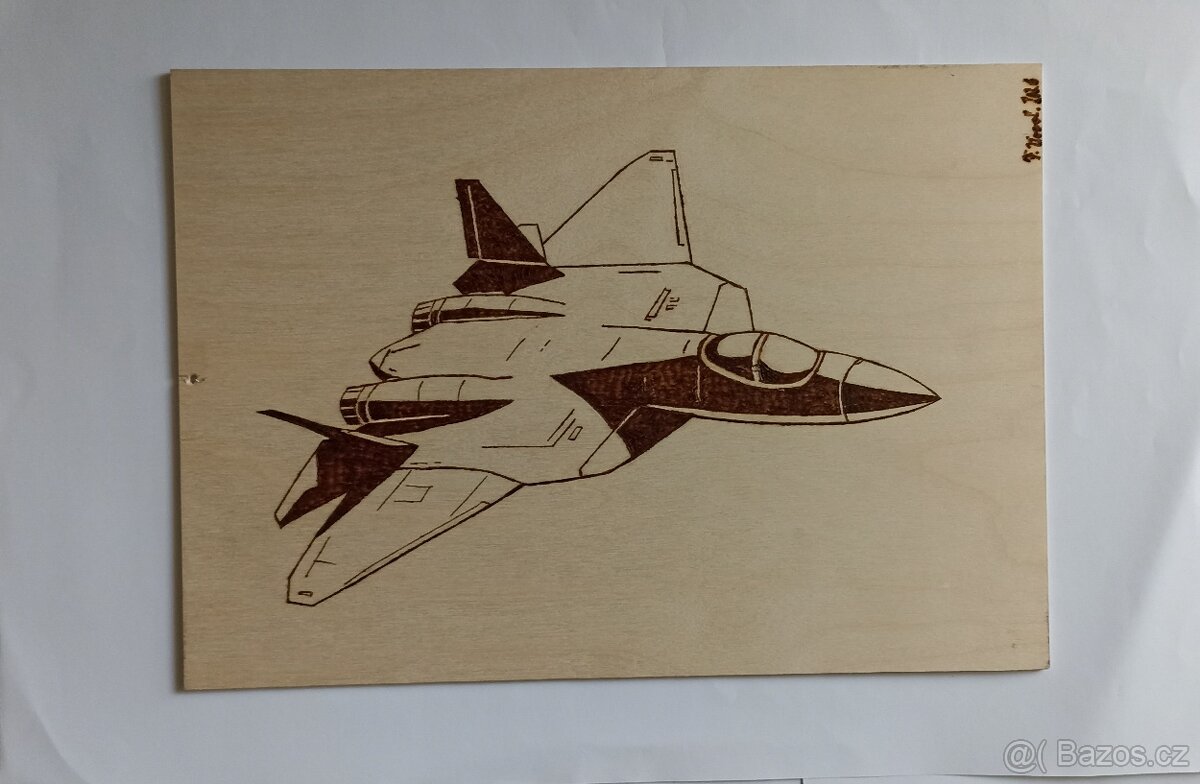 Vypalování do dřeva, woodburning - 8